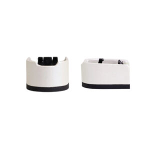 Flat Heels 1" - White Pearl