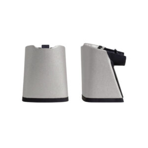 Block Heels 3" - Silver